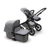 BUGABOO Fox 3  "Black Chassis" - Choice of Fabric colour