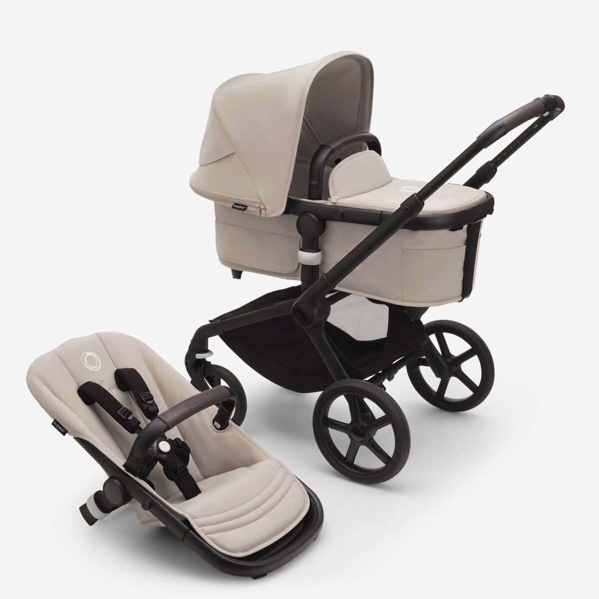 BUGABOO Fox5 Carrycot and Seat "Desert Taupe"