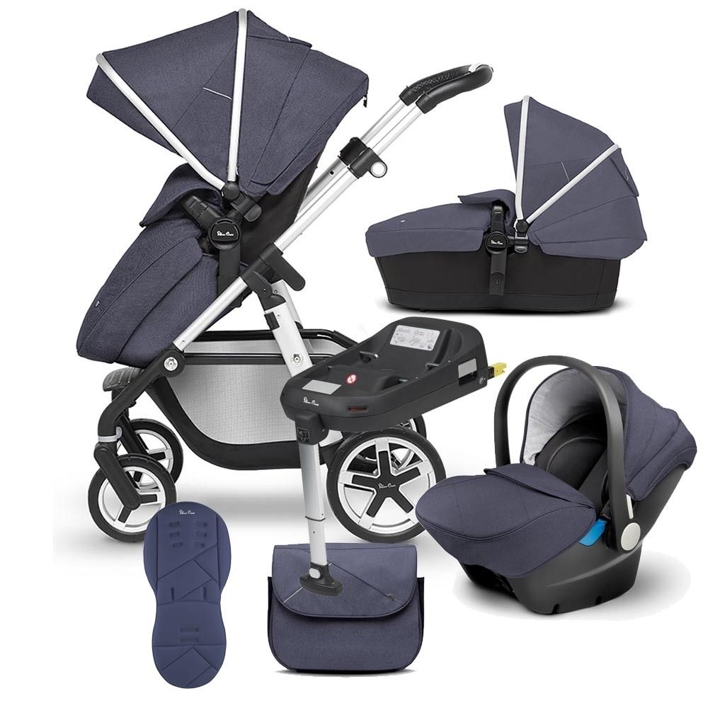 silver cross pioneer pram midnight blue