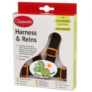 CLIPPASAFE Reins and Harness 