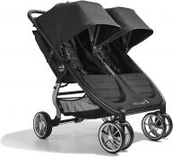 BABY JOGGER City Mini 2 Double and Raincover  - Opulent Black