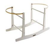 Rocking Moses Basket Stand "White"