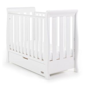 OBABY Stamford Space Saver Cot & Mattress 