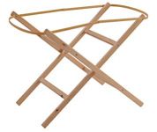 Folding Moses Basket Stand "Natural"