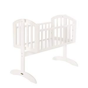 OBABY Sophie Swinging Crib White