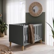 VENICCI Saluzzo 'Graphite' Cot Bed