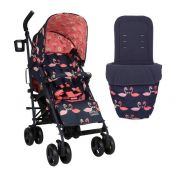 COSATTO Supa 3 Stroller "Pretty Flamingo"