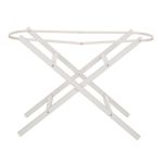 Folding Moses Basket Stand "White"