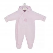 DANDELION "Foxy" Pink velour pramsuit