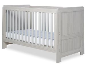 ICKLE BUBBA Pembrey Cot Bed FOC Spring Matress- Ash Grey