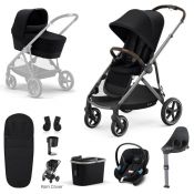 Cybex Gazelle S 9-Piece Bundle Taupe/Deep Black