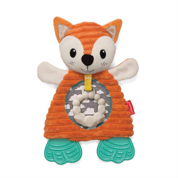 INFANTINO Go Gaga Cuddly Teether Fox