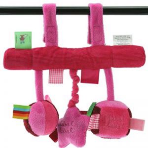 Label Label Car Seat Toy Pink