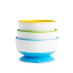 MUNCHKIN Stay Put Suction Bowls 3Pk