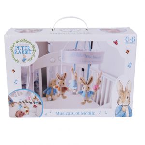 RAINBOW Peter Rabbit Musical Cot Mobile