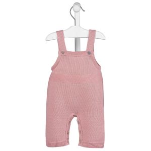 DANDELION Knitted Dungarees "Pink"