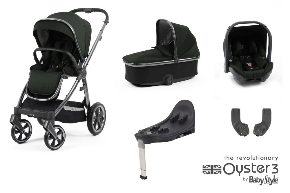 BabyStyle Oyster 3 Essential Bundle 'Black Olive'