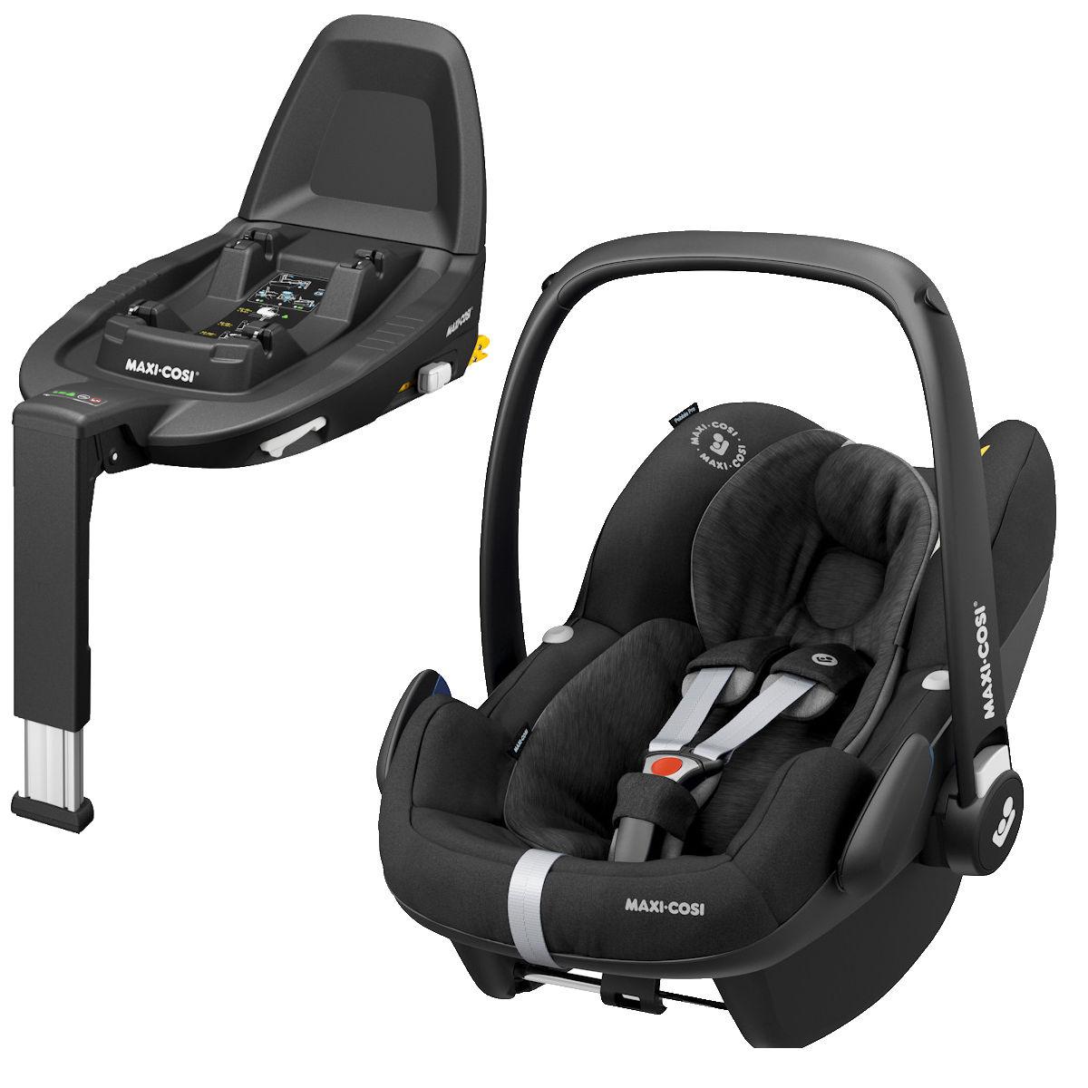 Maxi Cosi Pebble 360 Pro and Isofix Base "Essential Black"