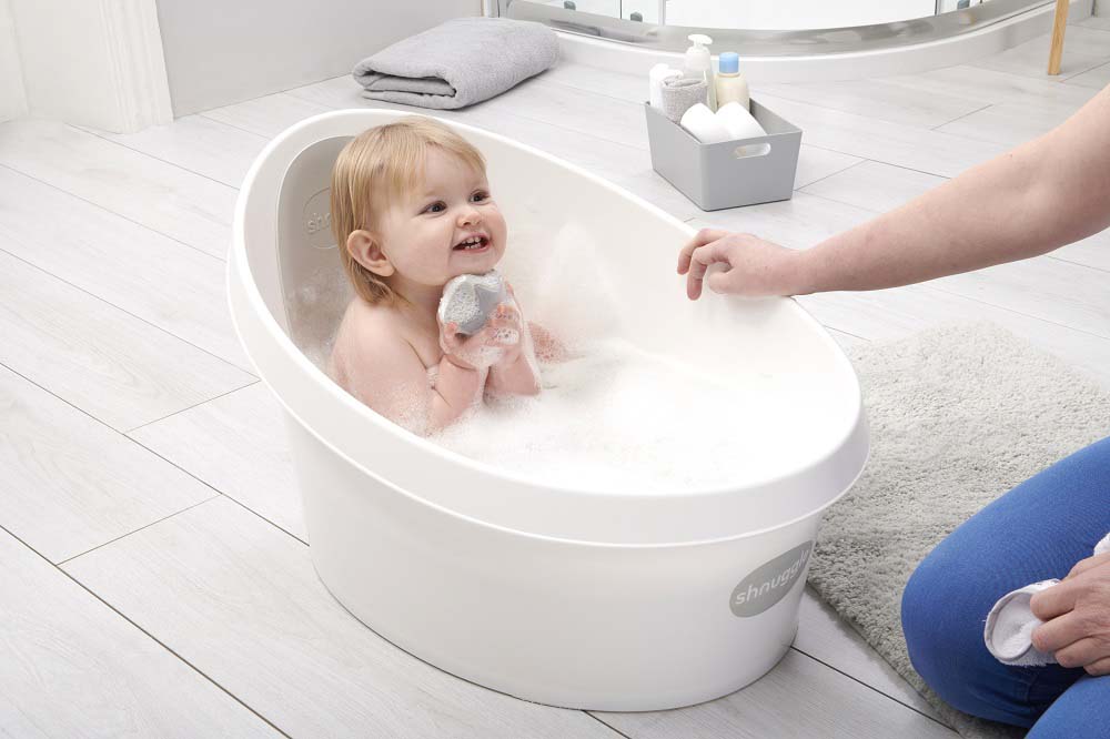 SHNUGGLE Toddler Bath- White