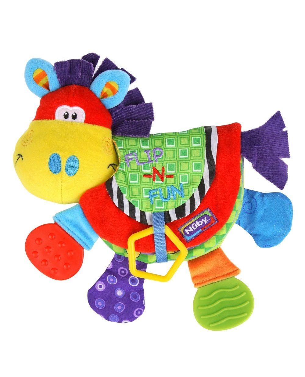 NUBY Flip Flop Teether Book buy online The Baby Barn UK