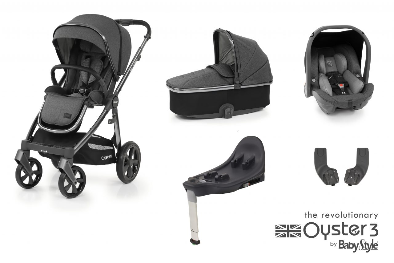 BabyStyle Oyster 3 Essential Bundle 'Fossil'