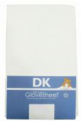 DK White Travel Cot Fitted Sheet