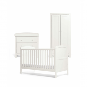 MAMAS & PAPAS Dover Furniture Range "White" FREE Deluxe Mattress