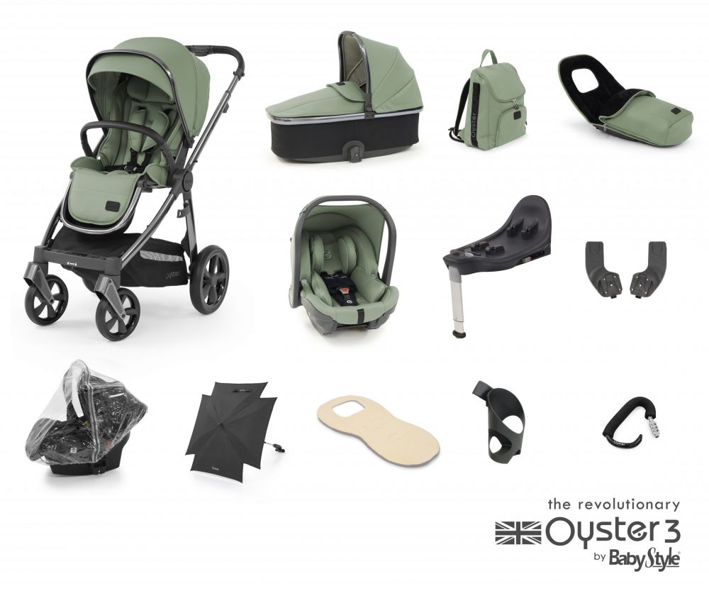 BabyStyle Oyster 3 Ultimate Bundle 'Spearmint'