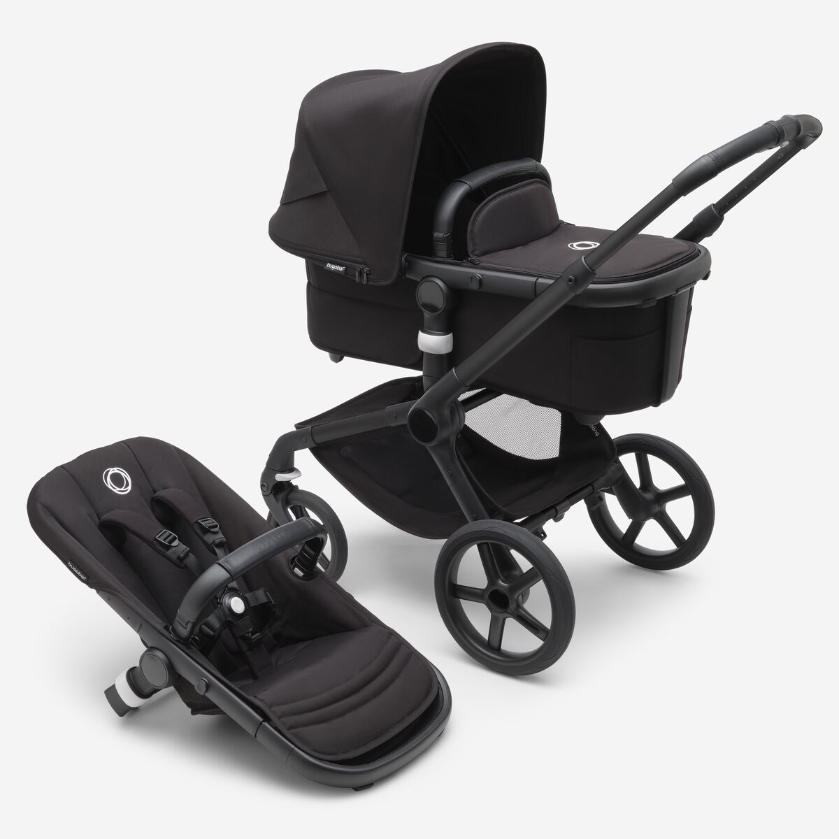BUGABOOFox5 Carrycot and Seat "MidnightBlack"