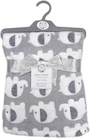 SOFT TOUCH Baby Wrap "Grey Elephant"