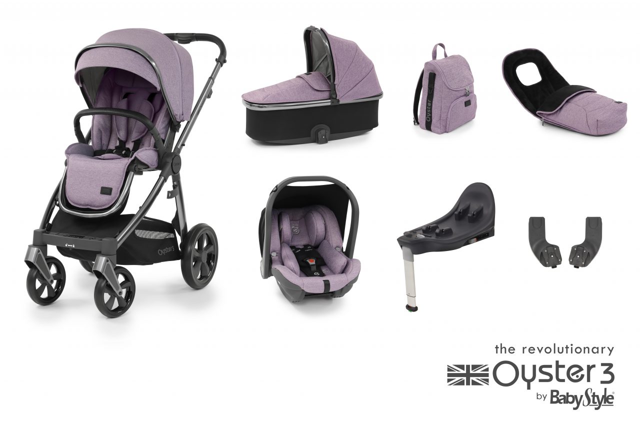 BabyStyle Oyster 3 Luxury Bundle 'Lavender'