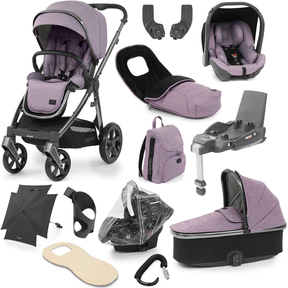 BabyStyle Oyster 3 Ultimate Bundle 'Lavender'