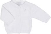 DANDELION Knitted Petal Cardigan - White