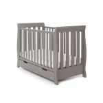 OBABY Stamford Mini Cot Bed Taupe