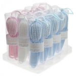 Brush and Comb Set - Pink, Blue or White