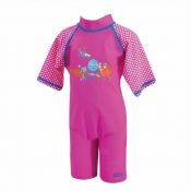 Zoggs Sun Protection UPF Suit Pink 1 - 2 years