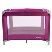 RED KITE Sleeptight Travel Cot  "Raspberry"