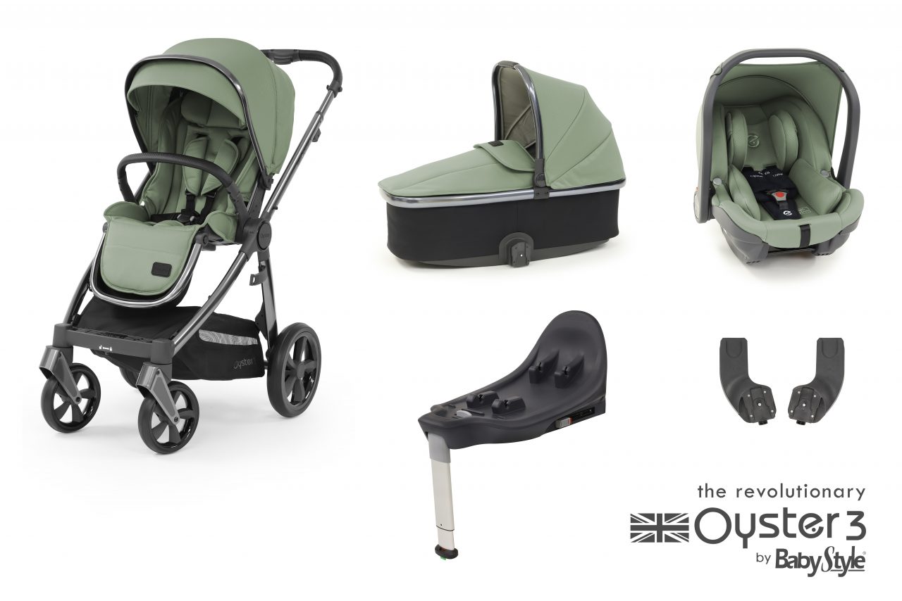 BabyStyle Oyster 3 Essential Bundle 'Spearmint'