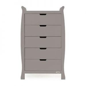 OBABY Stamford Tall Chest of Drawers Warm Grey