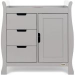 OBABY Stamford Closed Changing Unit Warm Grey