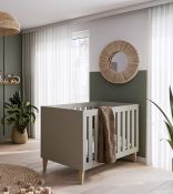 VENICCI Saluzzo 'Warm Grey' Cot Bed