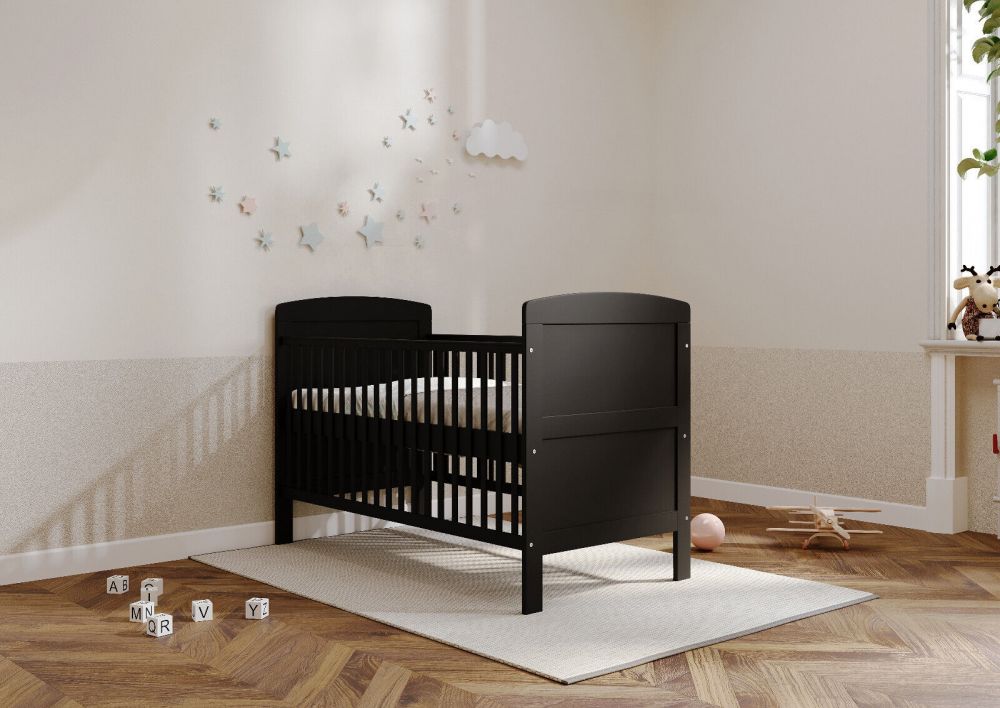 Waffi Cot "Space Saver"- Black