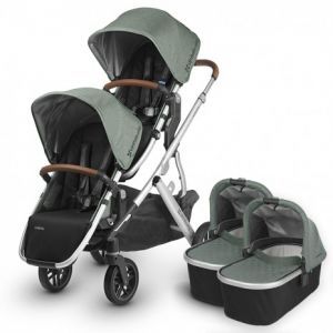 UPPAbaby Vista V2 Twin "Emmett" inc 2 Carrycots #2