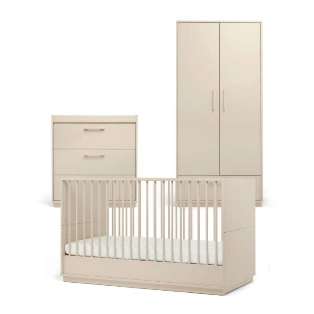 MAMAS & PAPAS Flockton Furniture Range "Cashmere" FREE Deluxe Spring Mattress