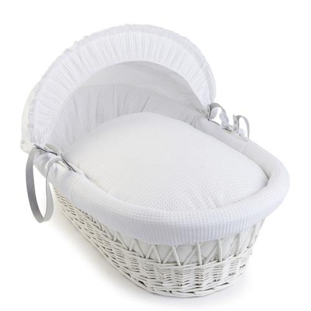 Wicker Moses Basket buy online The Baby Barn UK