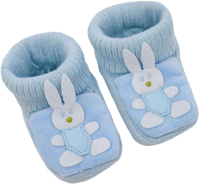 Bunny Booties-Blue